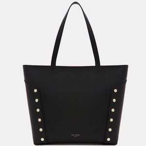 Ted Baker London Tamiko Studded Edge Leather Tote
